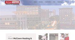 Desktop Screenshot of mccownco.com